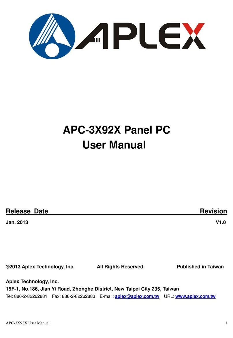 Aplex APC-3X92X user manual