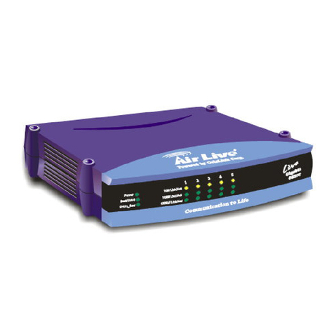 AirLive LIVE-GSH5T User manual AirLive LIVE-GSH5T User manual