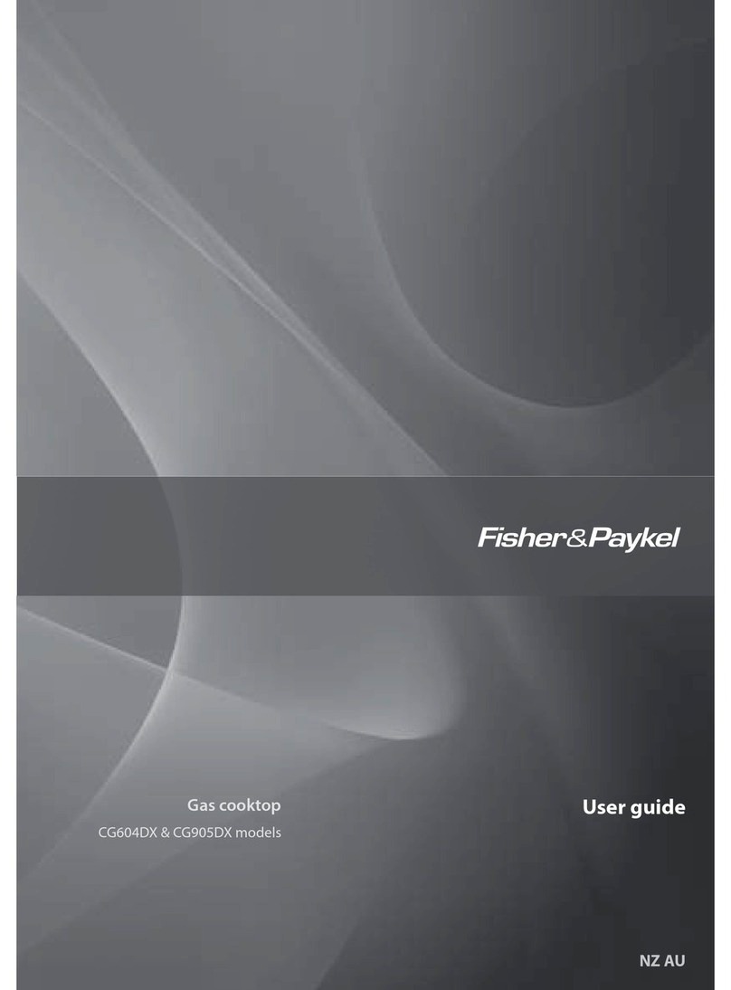 Fisher & Paykel CG604DX user guide