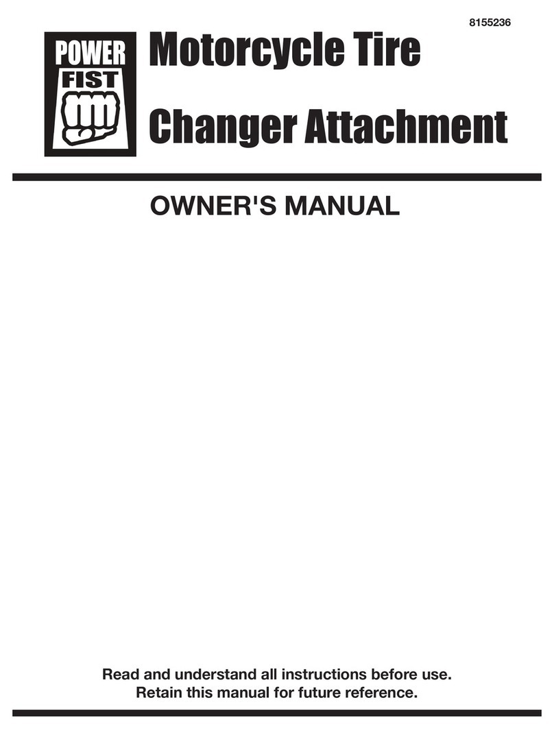 Power Fist 8155236 owner's manual