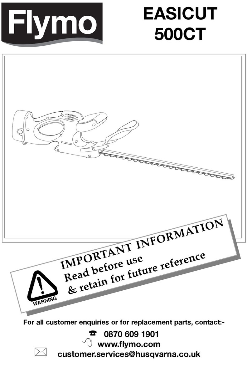 Flymo EASICUT 500CT User manual
