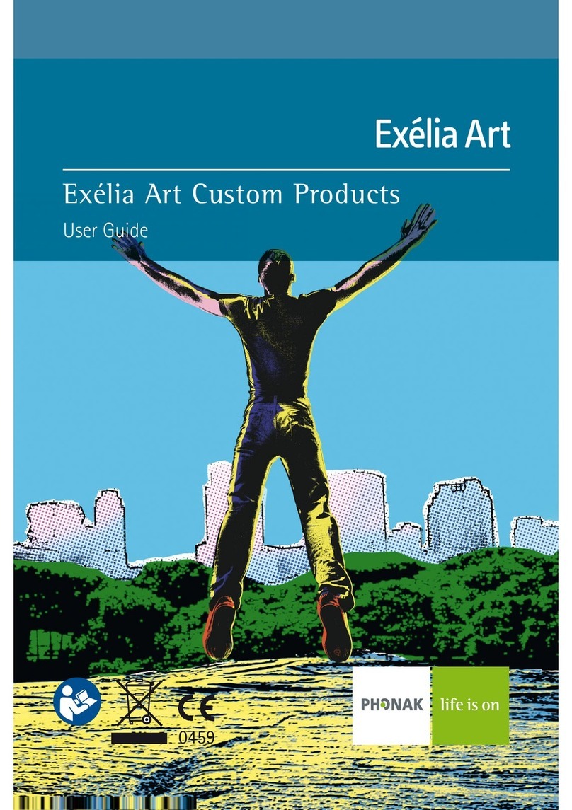 Phonak Exelia Art User manual