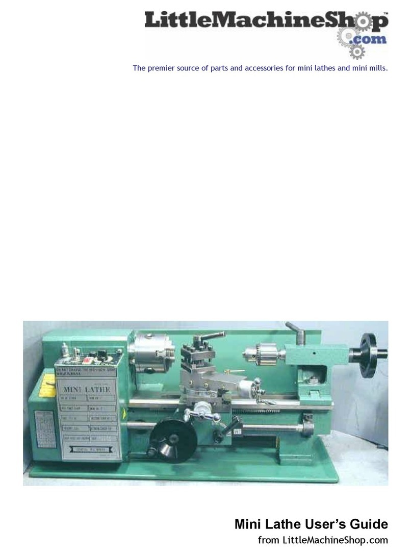 Little Machine Shop Mini Lathe user guide