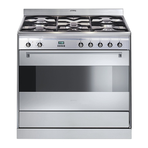 Smeg SA9065XS Installation guide