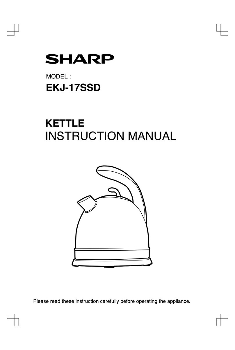 Sharp EKJ-17SSD instruction manual