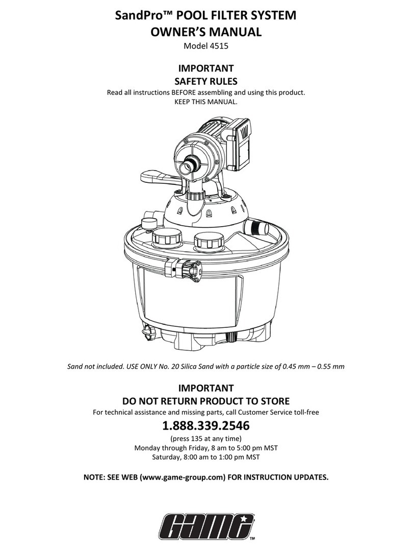 GAME 4515 owner's manual