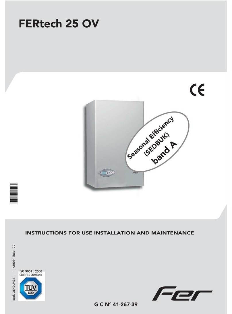 Fer FERtech 25 OV Troubleshooting guide
