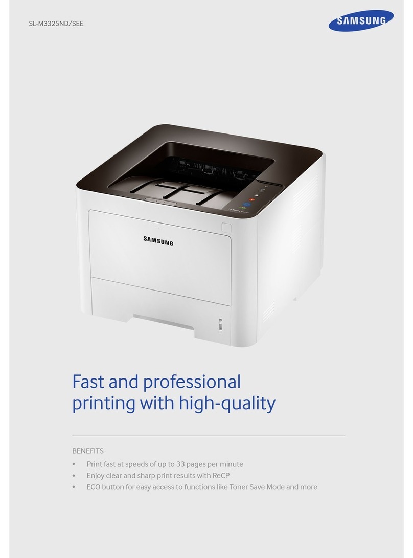 Samsung SL-M3325ND/SEE User manual Samsung SL-M3325ND/SEE User manual