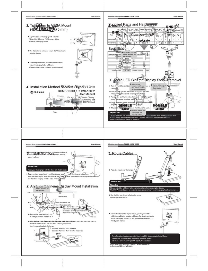Rosewill RHMS-13001 user manual