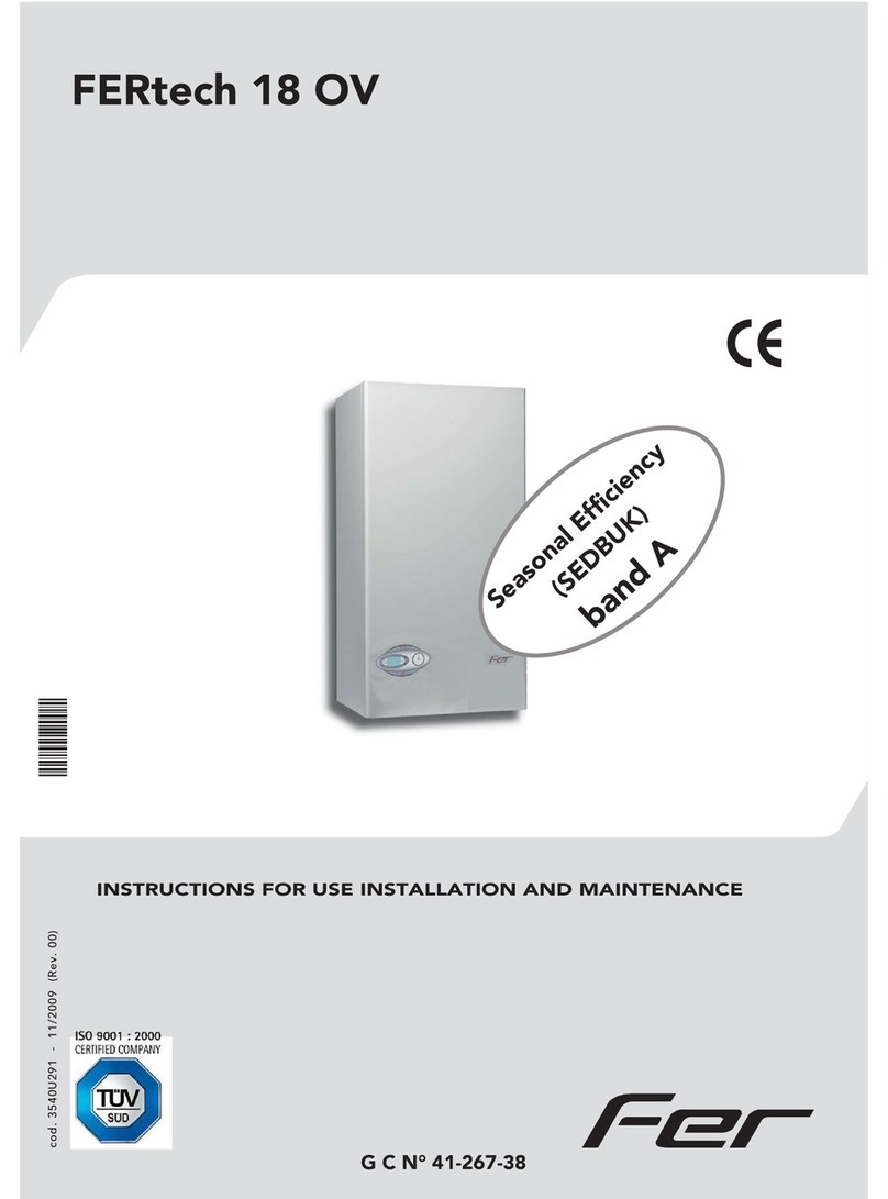 Fer FERtech 18 OV Troubleshooting guide