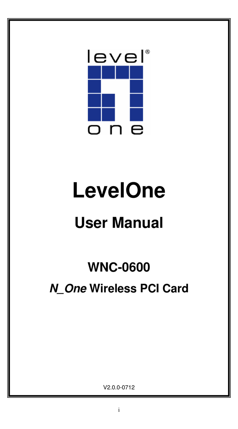 LevelOne WNC-0600 user manual