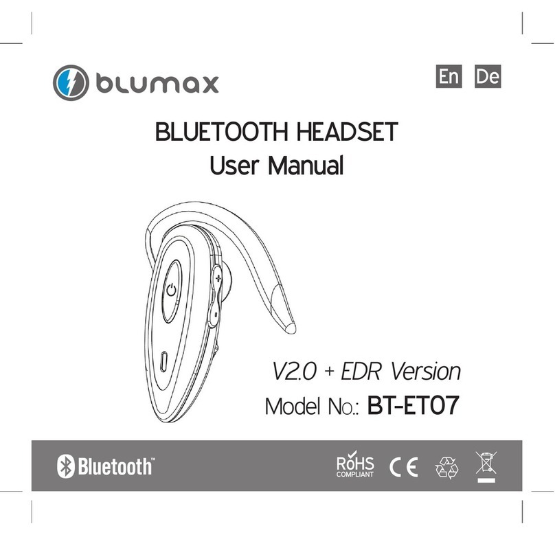 Blumax BT-ET07 user manual