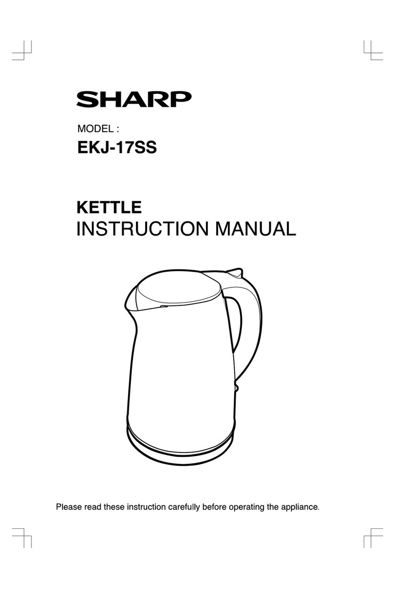 Sharp EKJ-17SS instruction manual