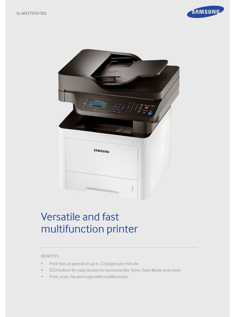 Samsung SL-M3375FD/SEE User manual
