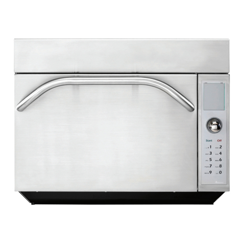 ACP High Speed Combination Oven User manual