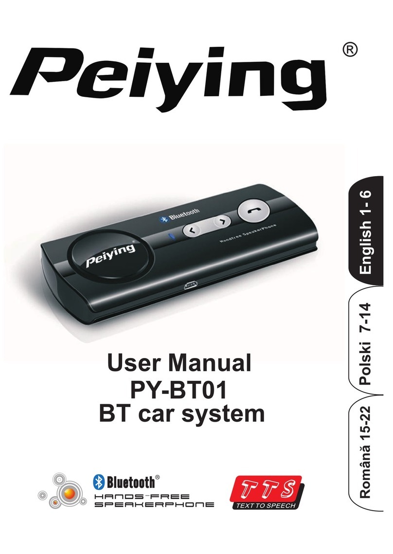 Peiying PY-BT01 user manual Peiying PY-BT01 user manual