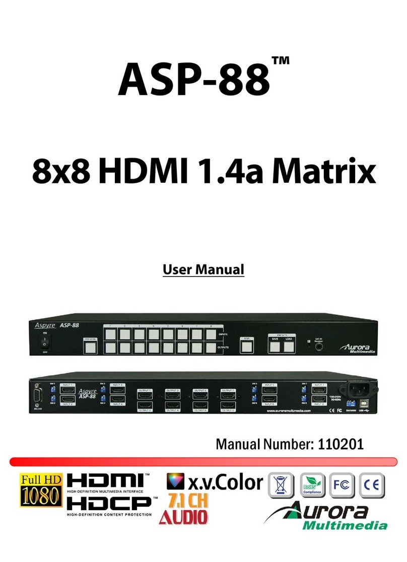 Aurora Multimedia Aspyre ASP-88 User manual