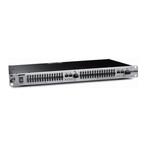 Gemini EQ-3000 User manual