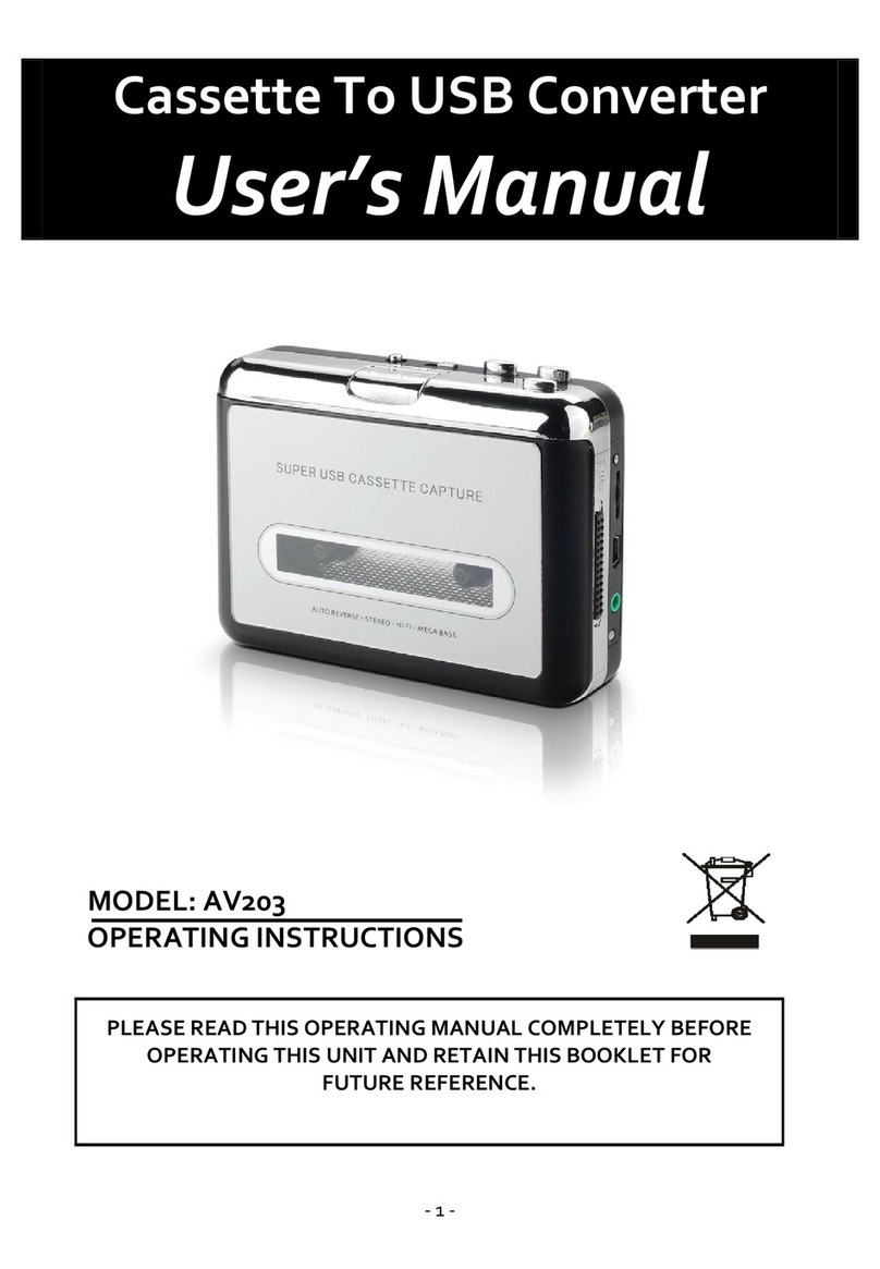 Shenzhen CBT Electronics Technology AV203 user manual