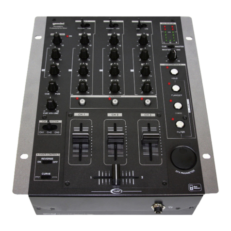Gemini PS-626EFX Operation manual