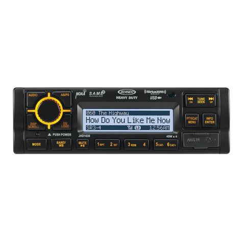 Jensen JHD1630 User manual