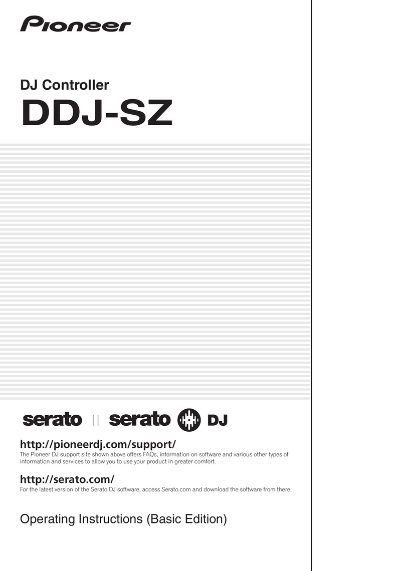 Pioneer DDJ-SZ operating instructions