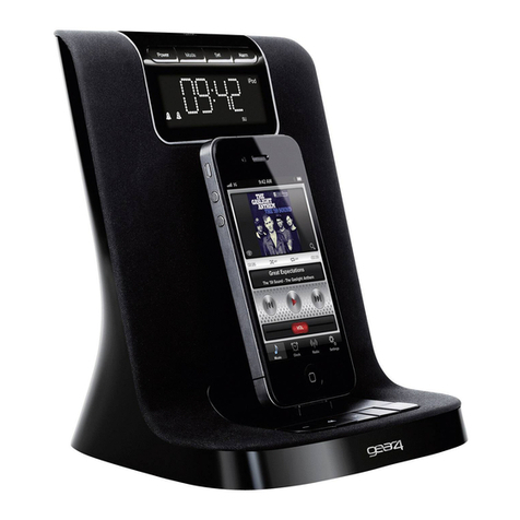 Gear4 AlarmDock Halo User manual