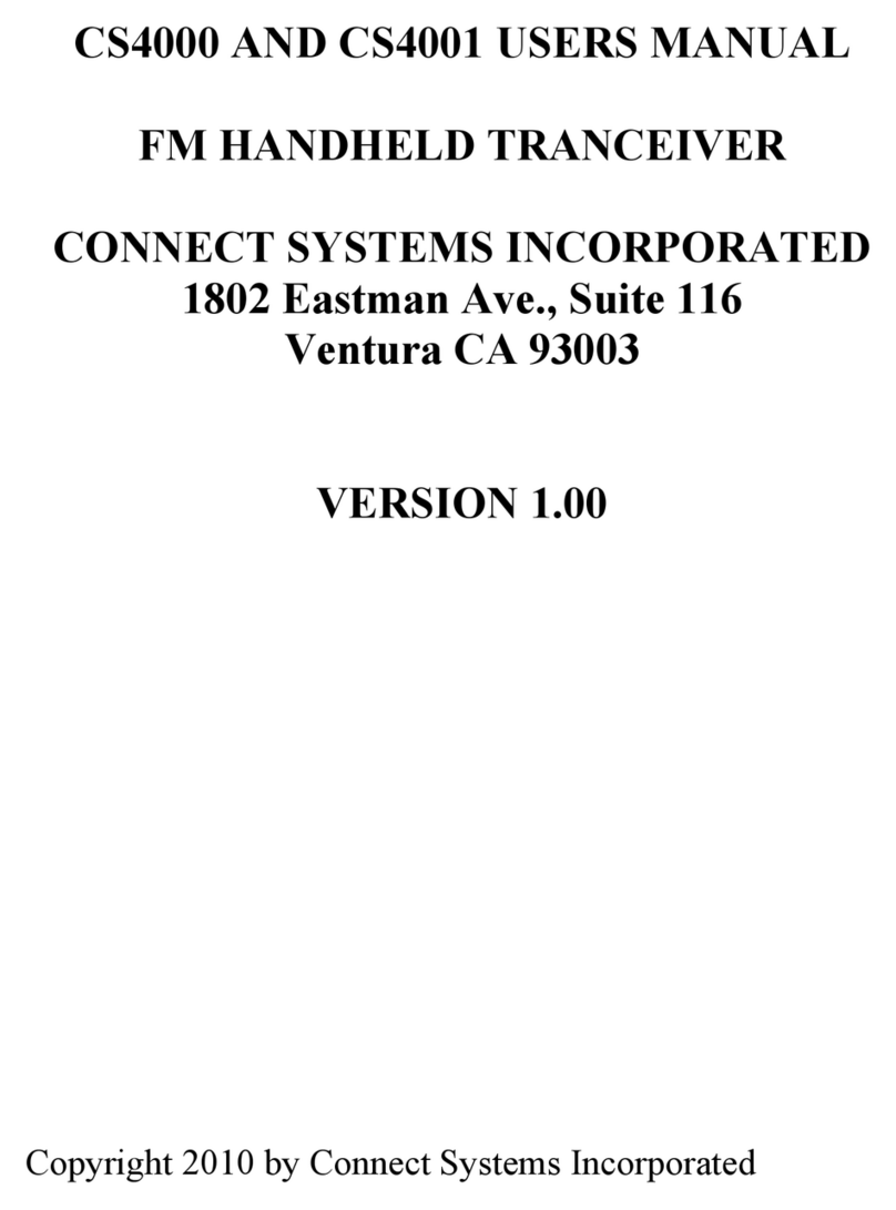 Connect Systems CS4000 user manual