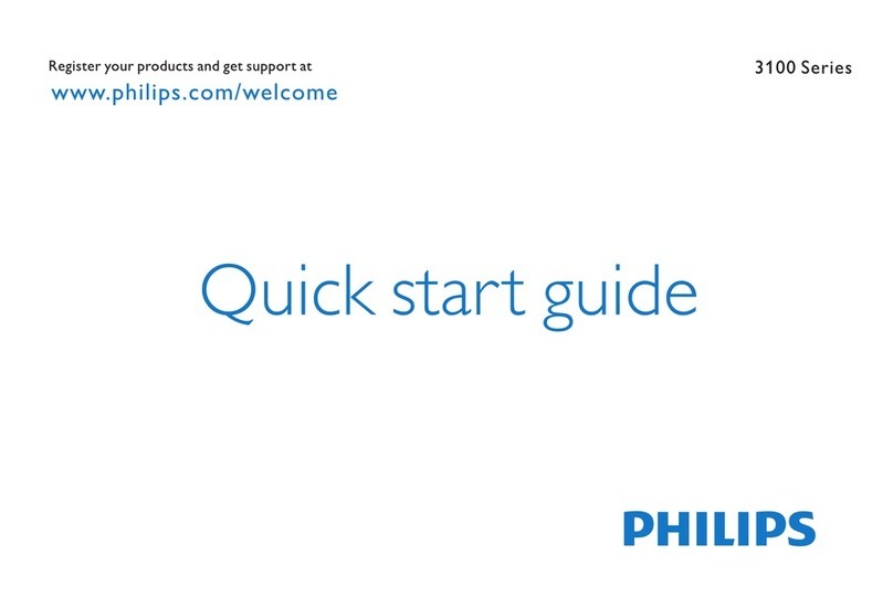 Philips 3100 Series User manual