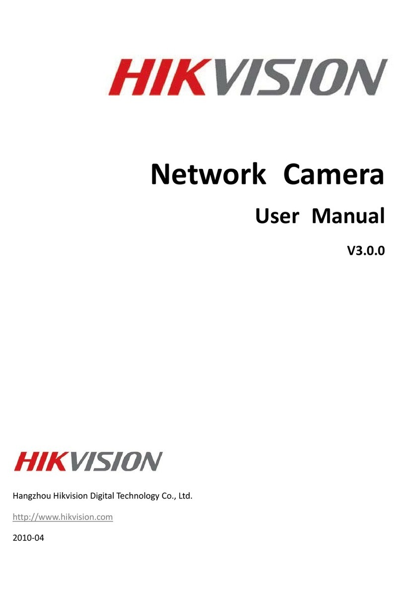 HIK VISION NETWORK CAMERA User manual