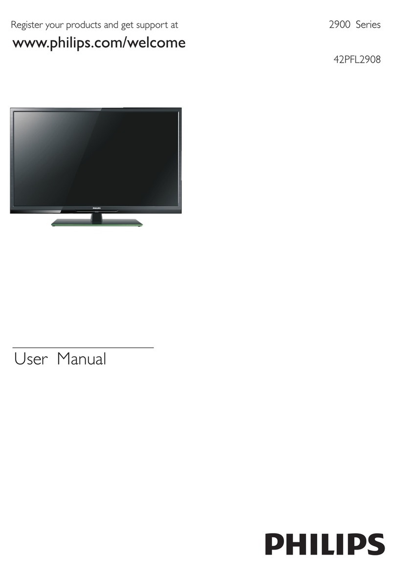 Philips 42PFL2908 user manual