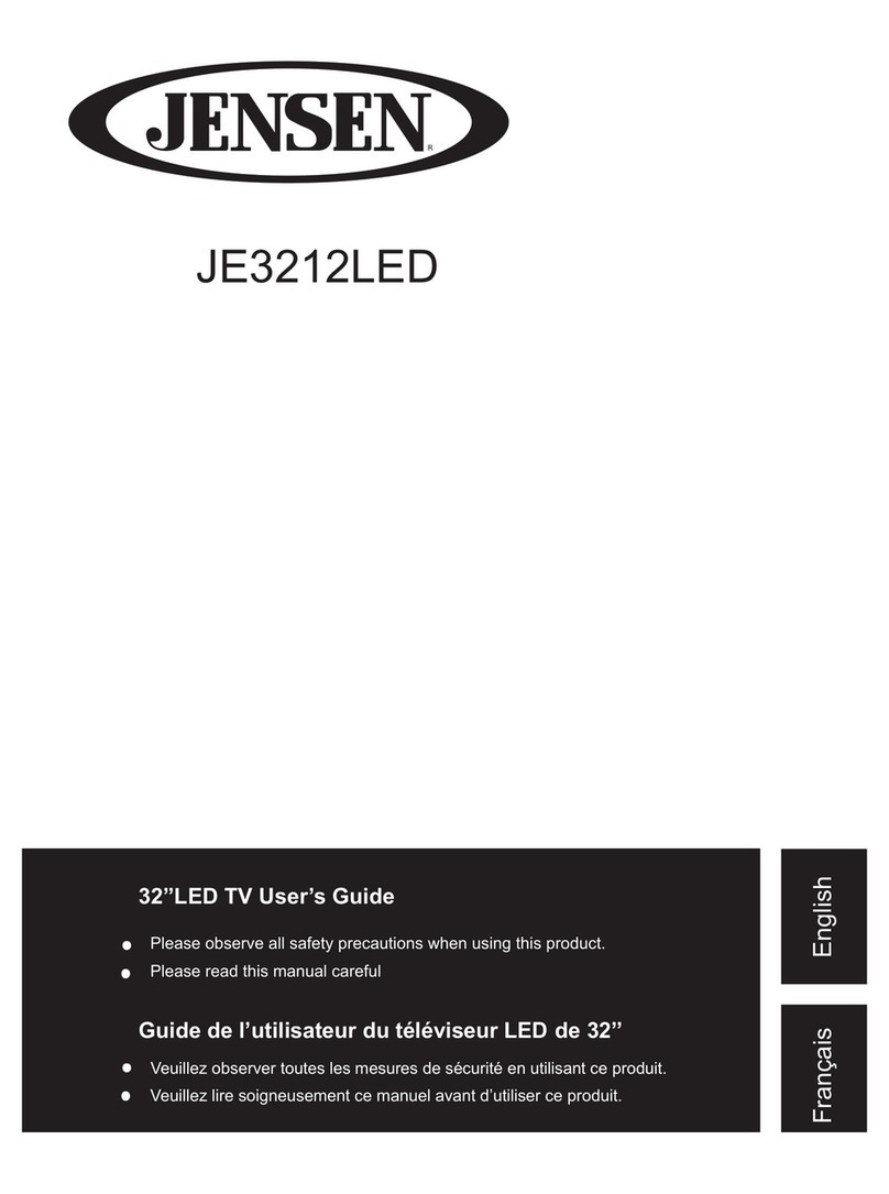 Jensen JE3212LED User manual