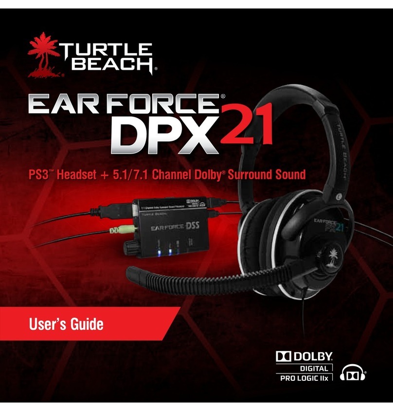 Turtle Beach Ear Force DPX21 User manual