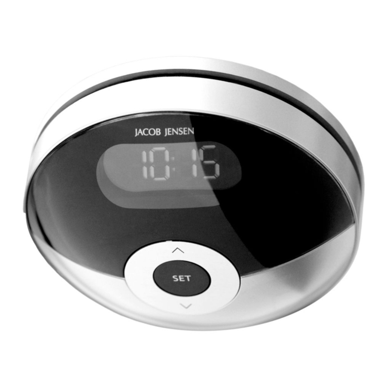 Jacob Jensen Electronic Parking Disc user guide