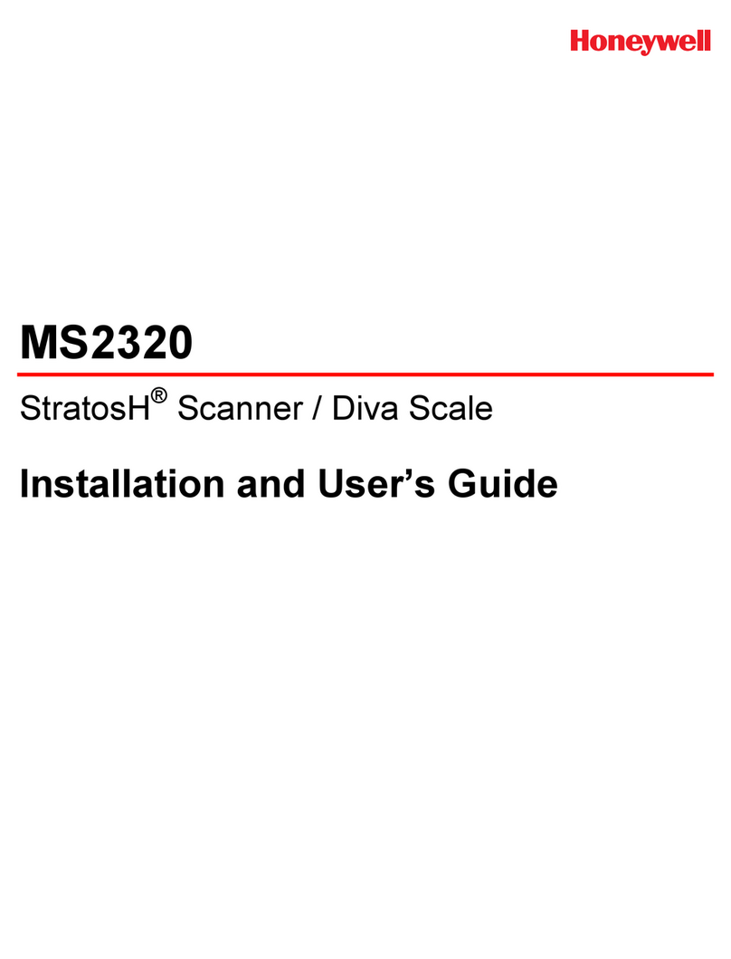 Honeywell StratosH MS2320 Installation and user guide