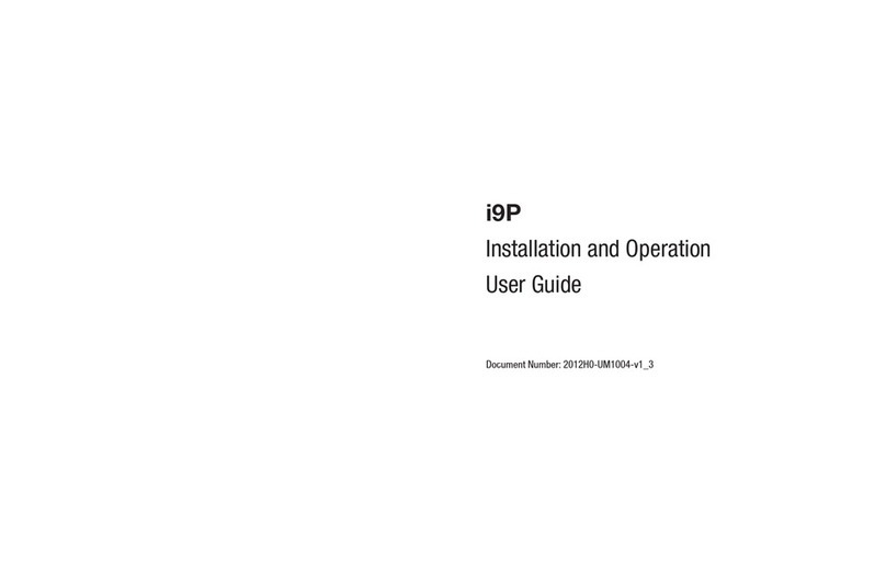 Intellian i9P User manual