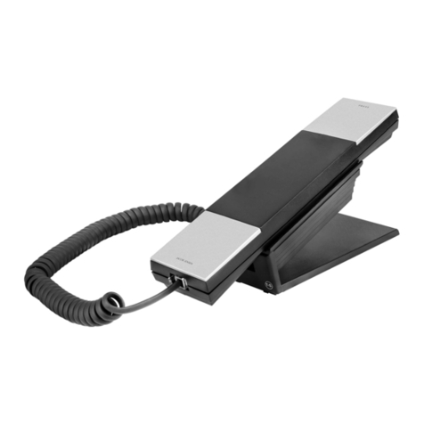 Jacob Jensen Telephone 1 User manual