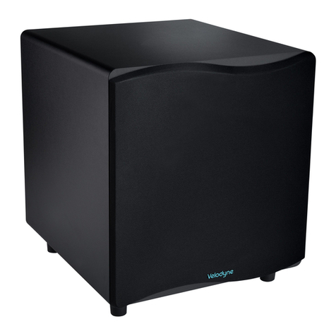 Velodyne Wi-Q10BV User manual