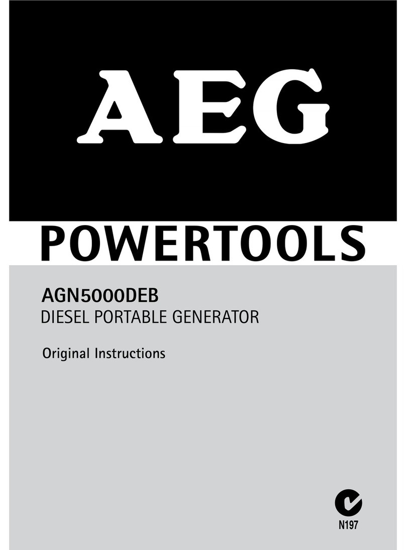 AEG Powertools AGN5000DEB User manual