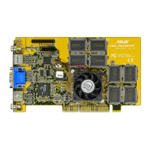 Asus AGP-V3400TNT/8MB user manual