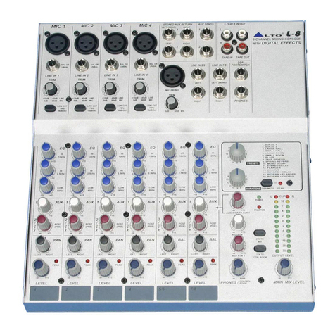 Alto L-8 user manual