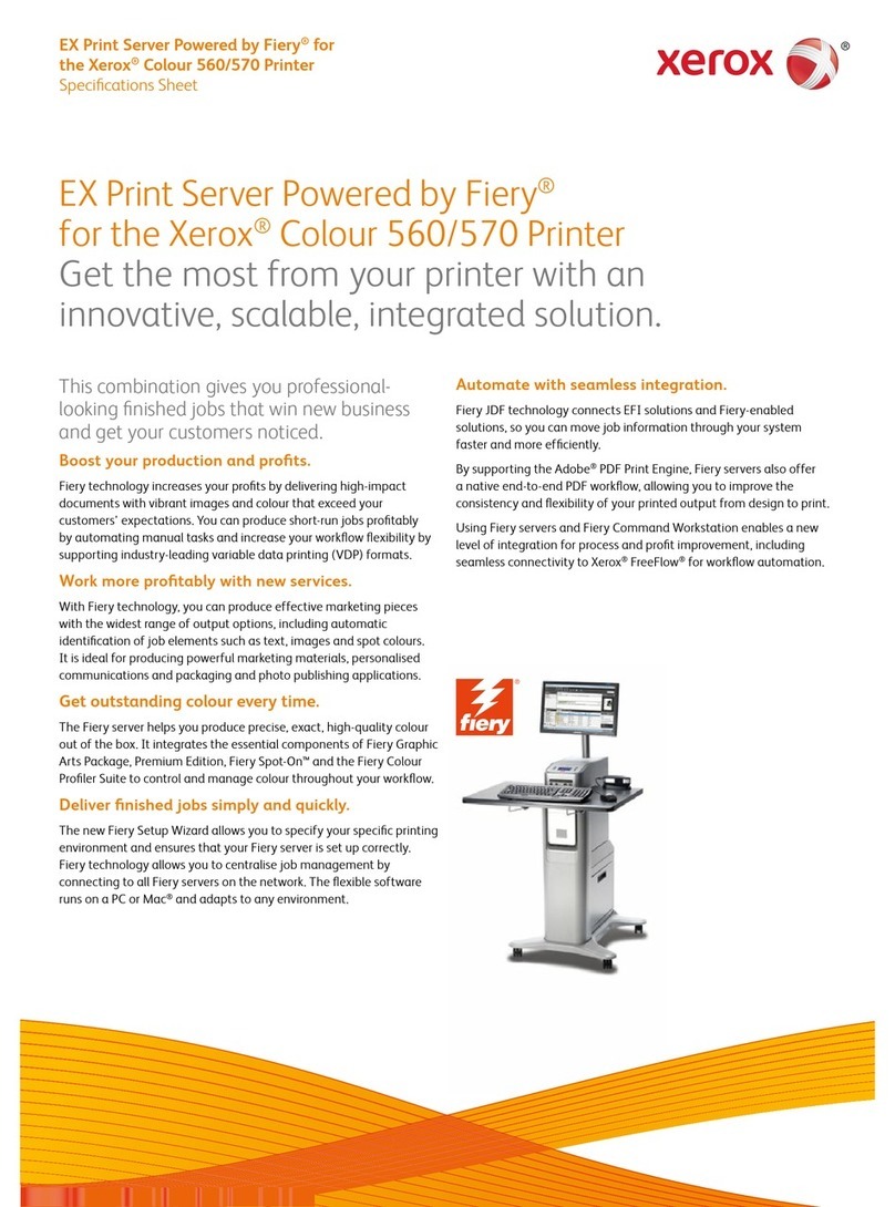 Xerox Colour 560 Printer User manual