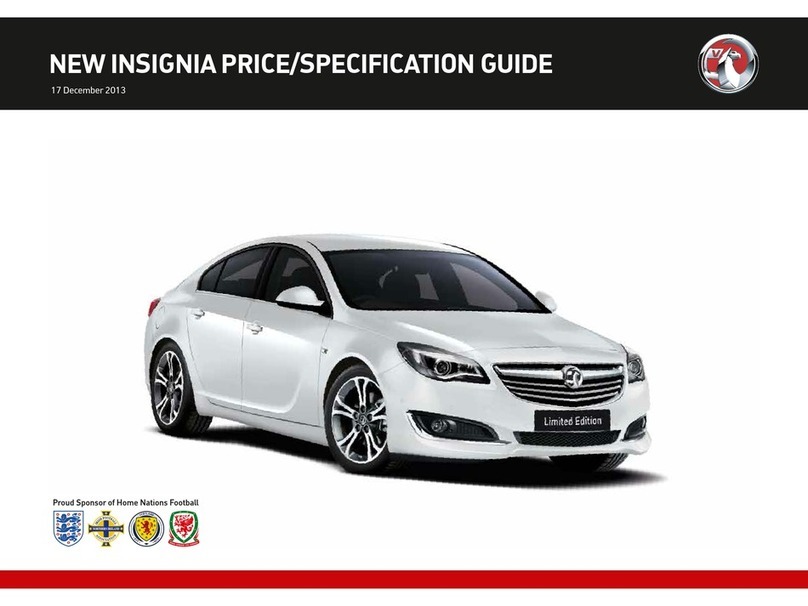 Vauxhall NEW INSIGNIA User manual