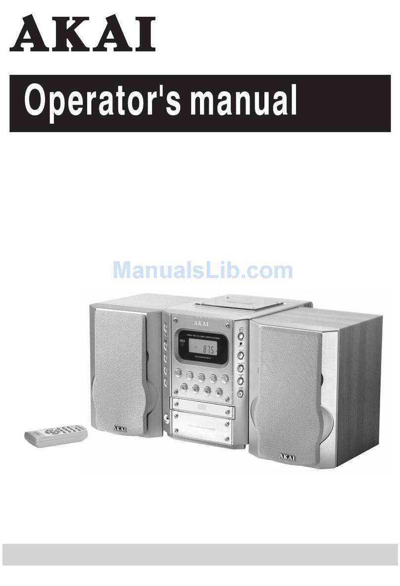 Akai QX-D2400 User manual