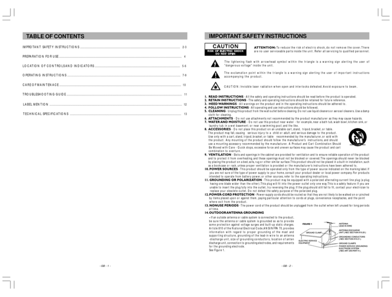 Akai AR4100 Operator's manual