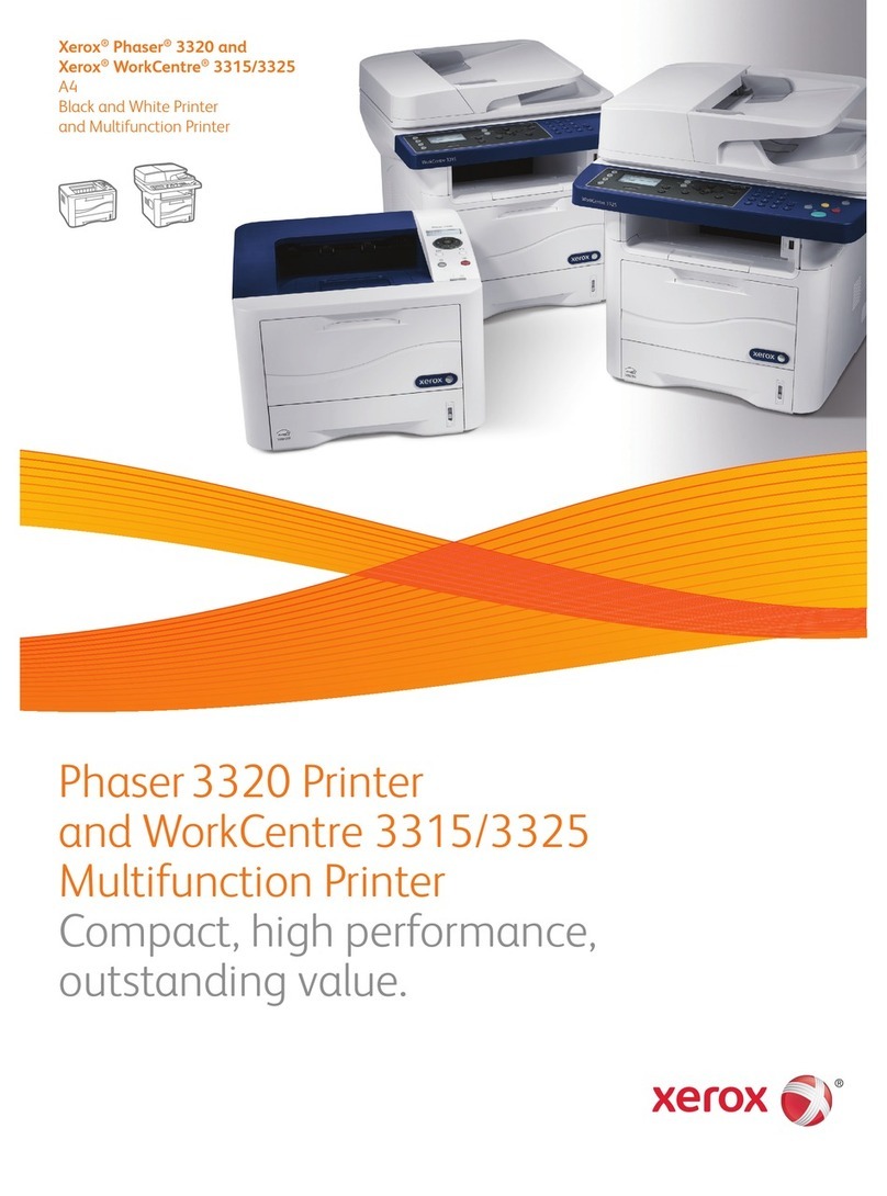 Xerox Phaser 3320 User manual