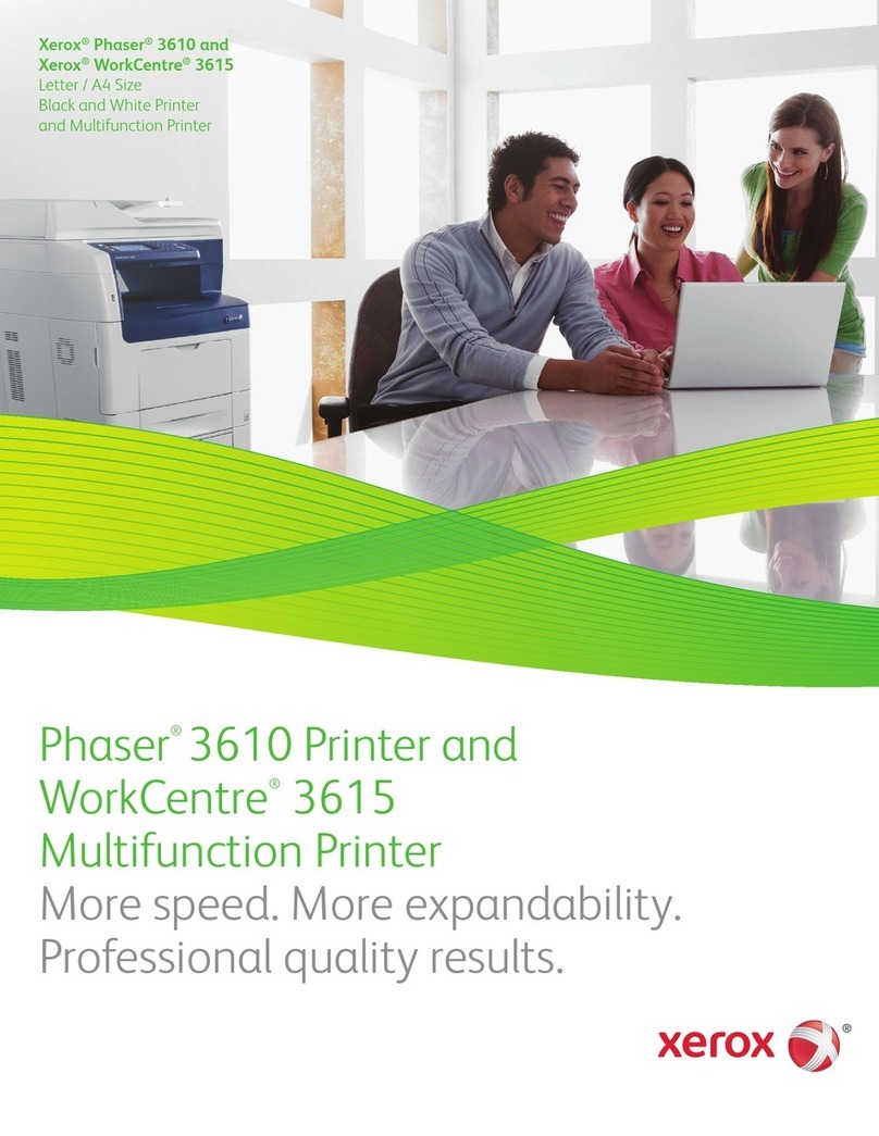 Xerox Phaser 3610 User manual