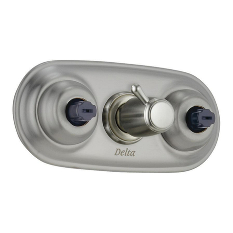 Delta Jetted Shower installation instructions