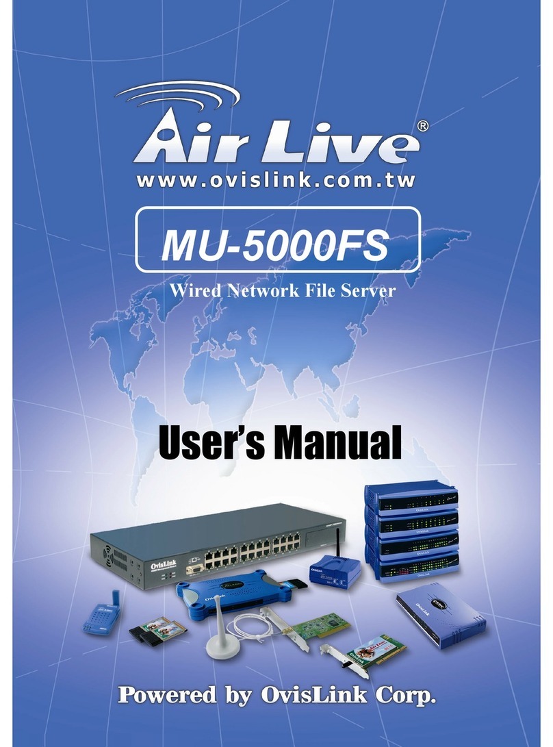 AirLive MU-5000FS user manual
