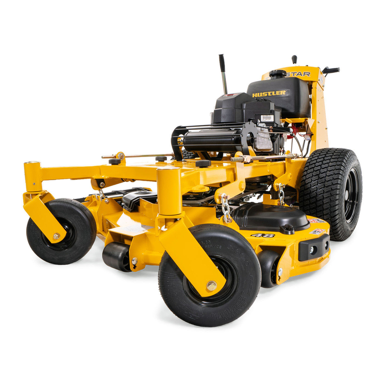 HUSTLER TrimStar Hydro WalkBehind User manual